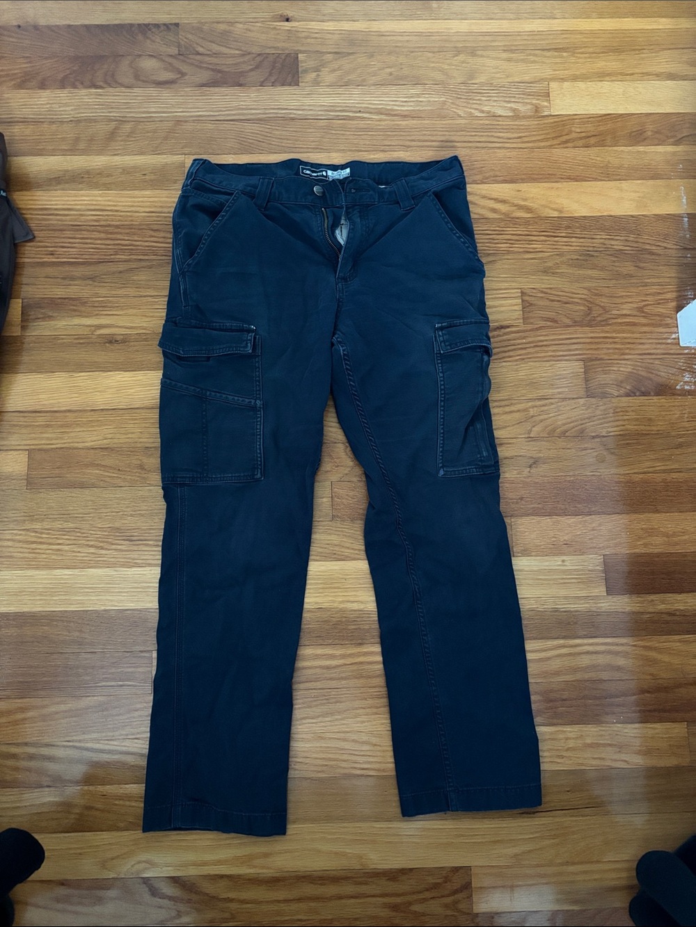 Carhartt Black Cargo Pants with Utility Pockets